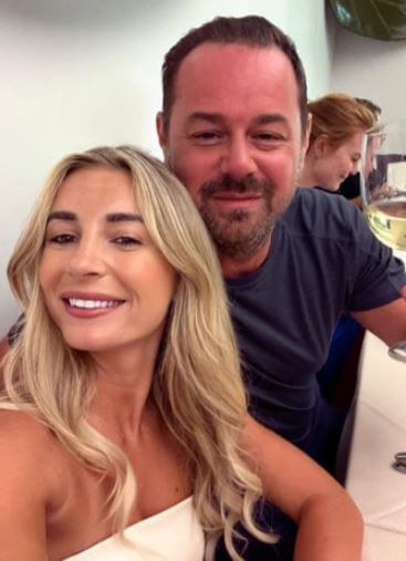 Dani Dyer with her dad Danny Dyer.